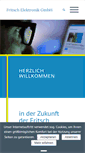 Mobile Screenshot of fritsch-gmbh.de